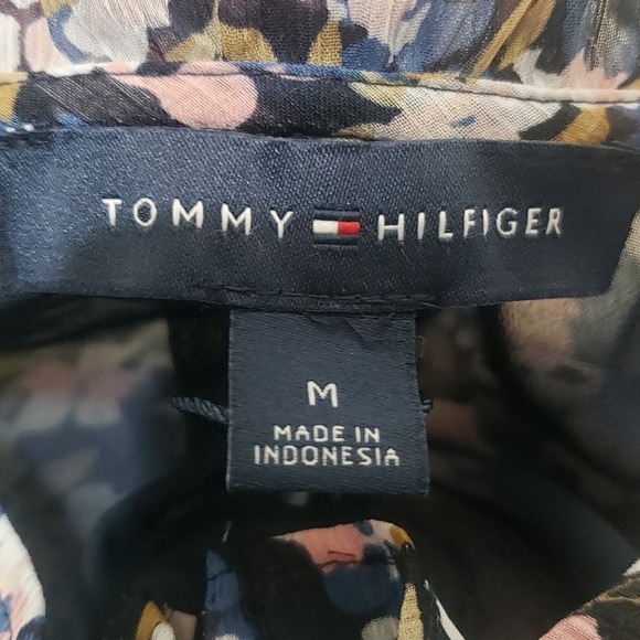 NWT Tommy Hilfiger Sz M Floral Boho Top - Picture 5 of 13